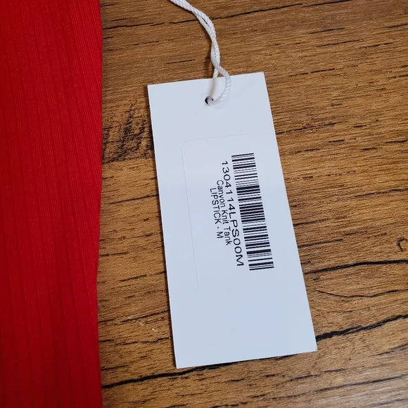 Reformation canyon knit top tank lipstick red size medium authentic sleeveless - Picture 4 of 7